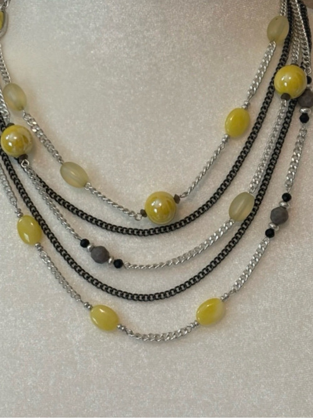 Kenneth Cole Multi Layered Necklace